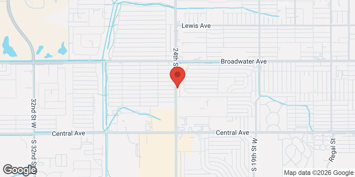 Map showing Edge Men's Health location