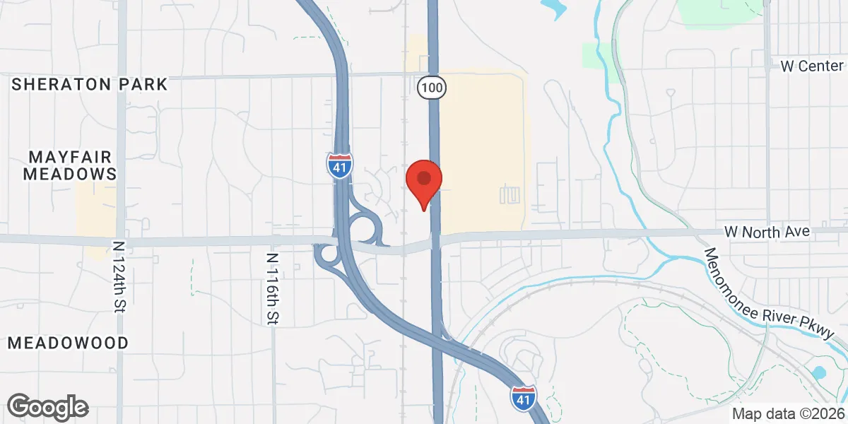 Map showing Mantality Health Milwaukee, Wisconsin location