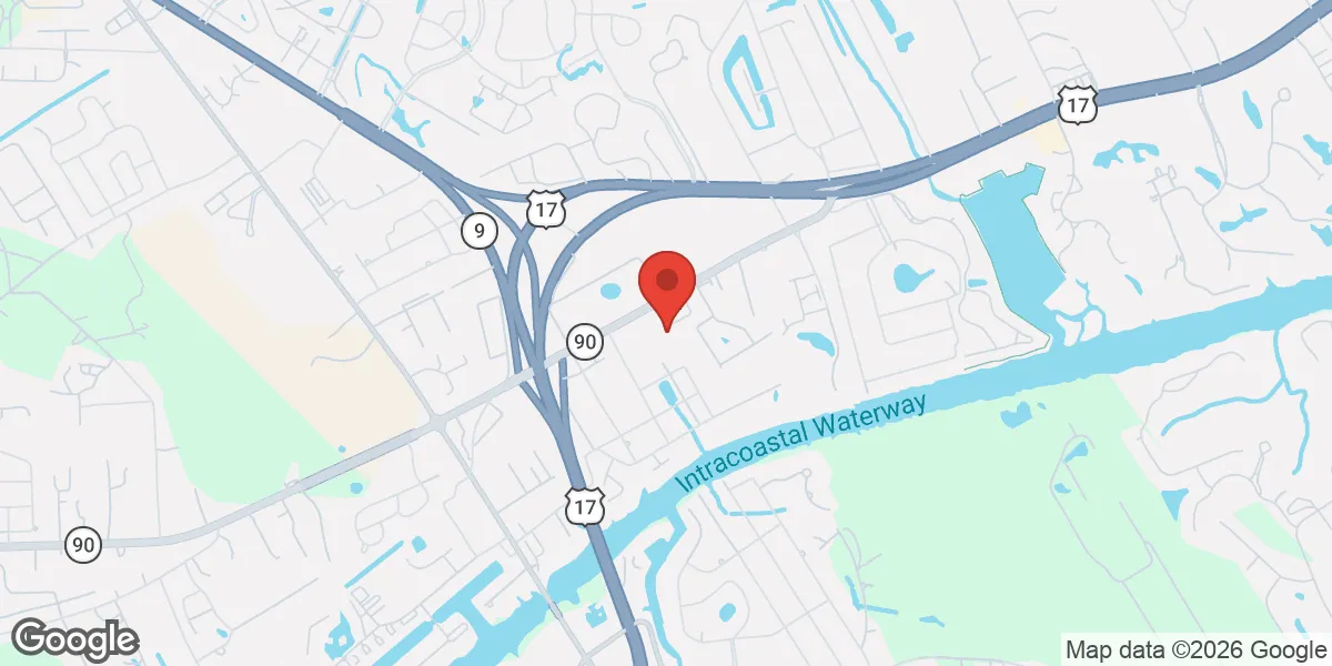 Map showing HRT-MD location