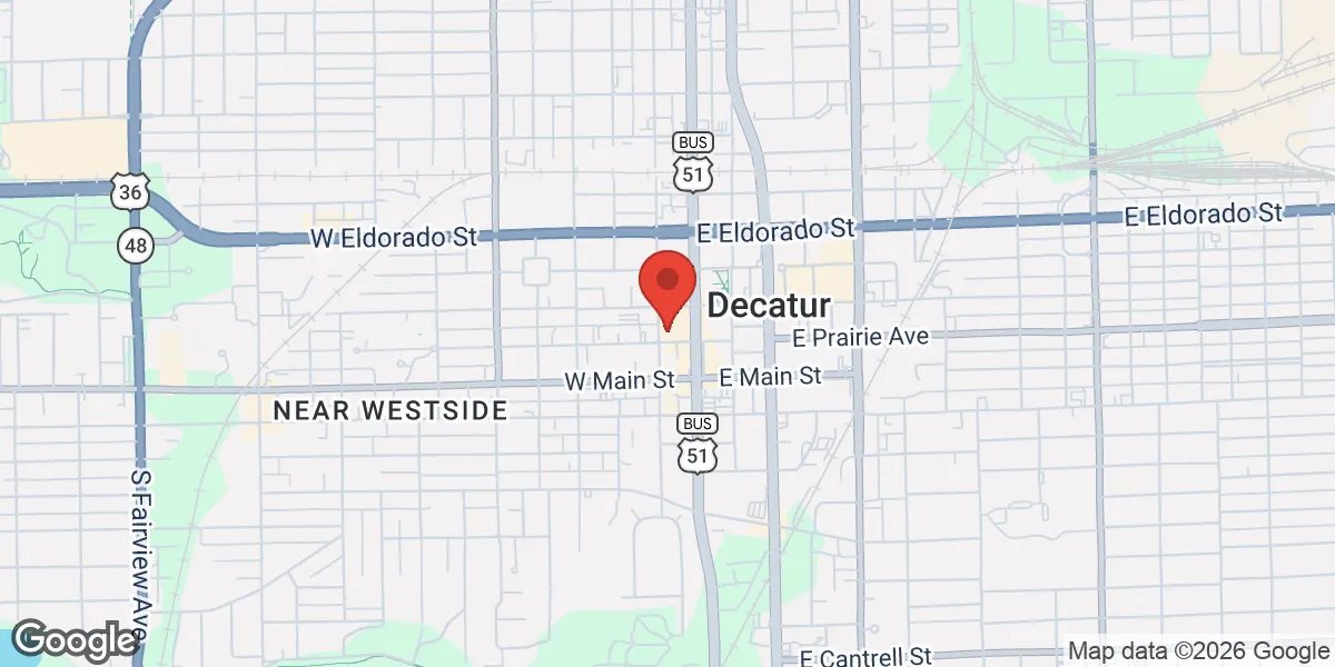 Map showing Advanced TRT Clinic location