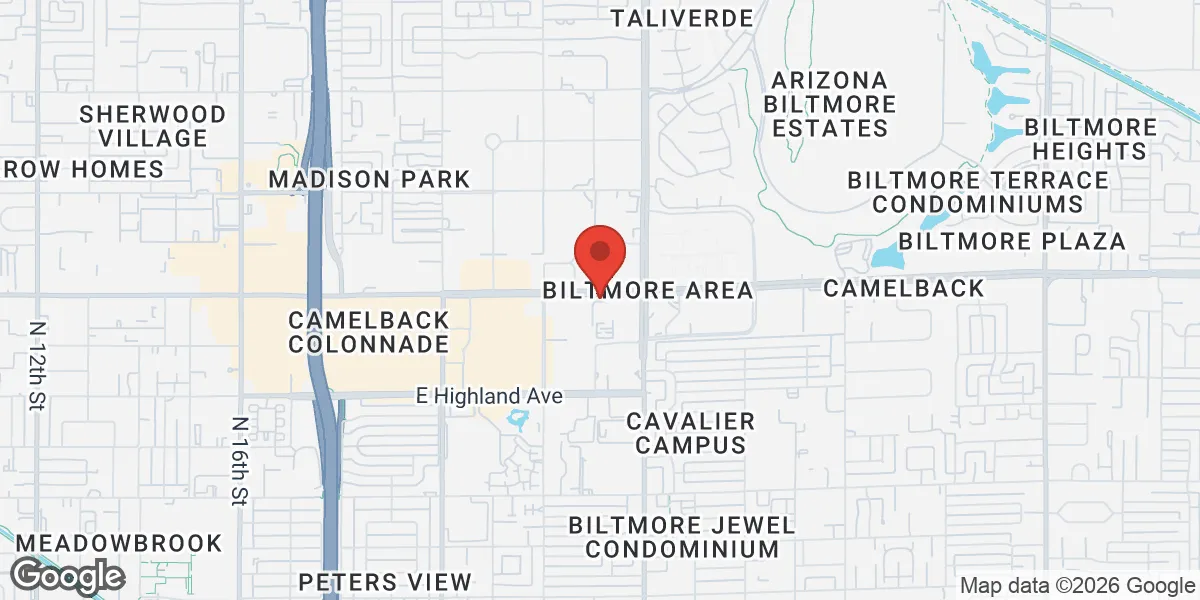 Map showing Vitality Testosterone Replacement Therapy Clinic location