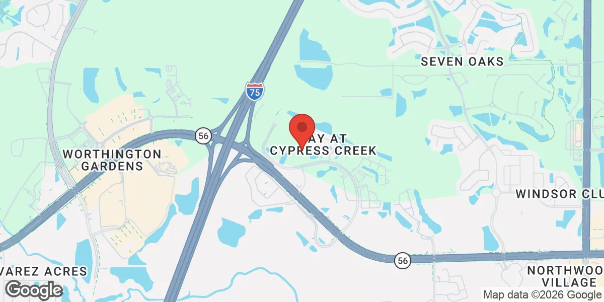 Map showing Peak TRT and Wellness location