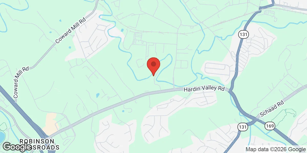 Map showing National Low T Clinic location