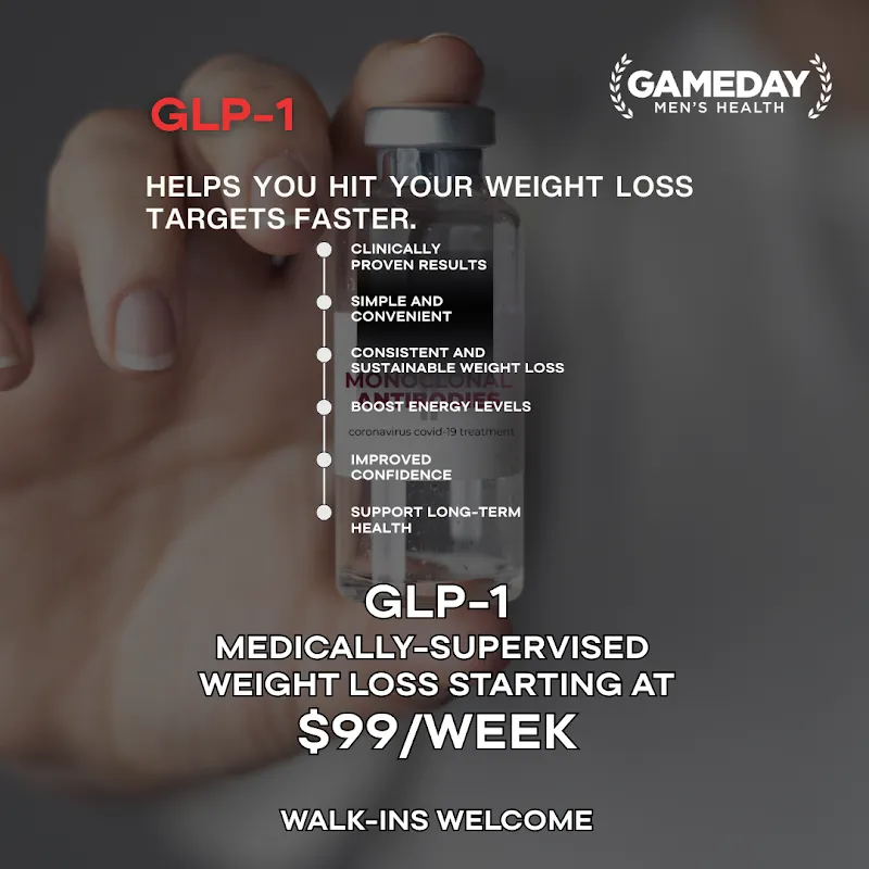 Gameday Men's Health Oak Brook Peptide & TRT Clinic photo 6