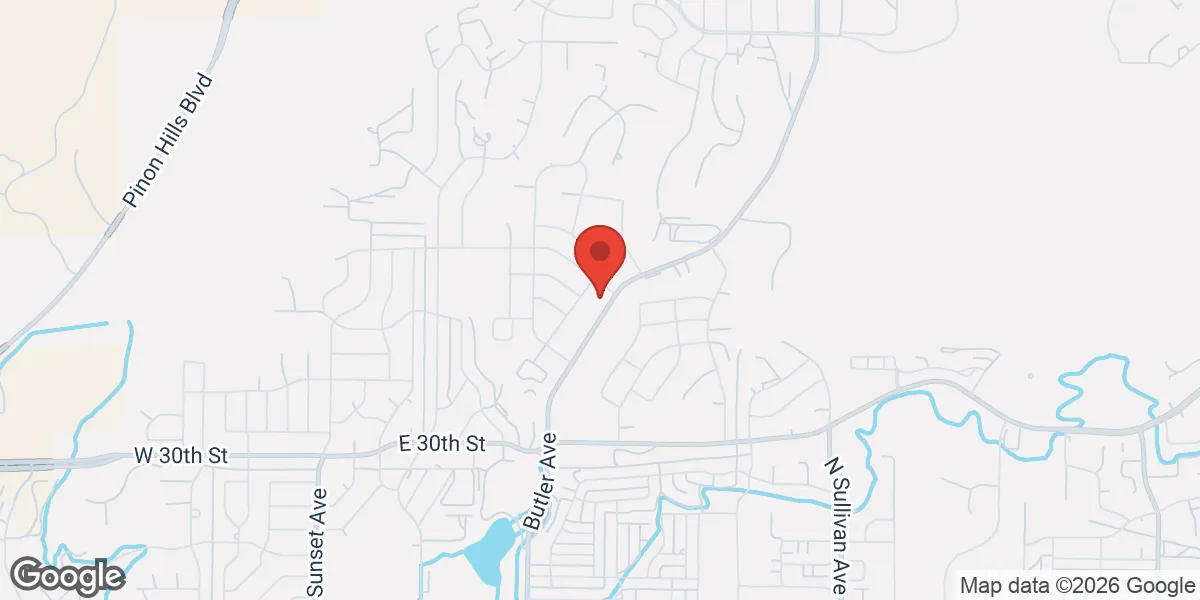 Map showing Alexander Medical location