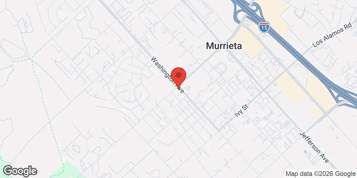 Map showing Gameday Men's Health Murrieta Testosterone Optimization, Weight Loss, and ED Clinic location