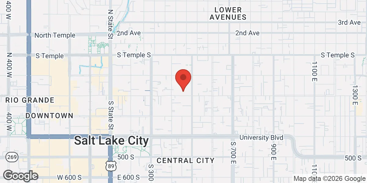 Map showing Optimal Hormone Health location