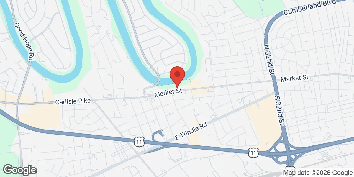 Map showing BeBalanced Natural Hormone Weight Loss location