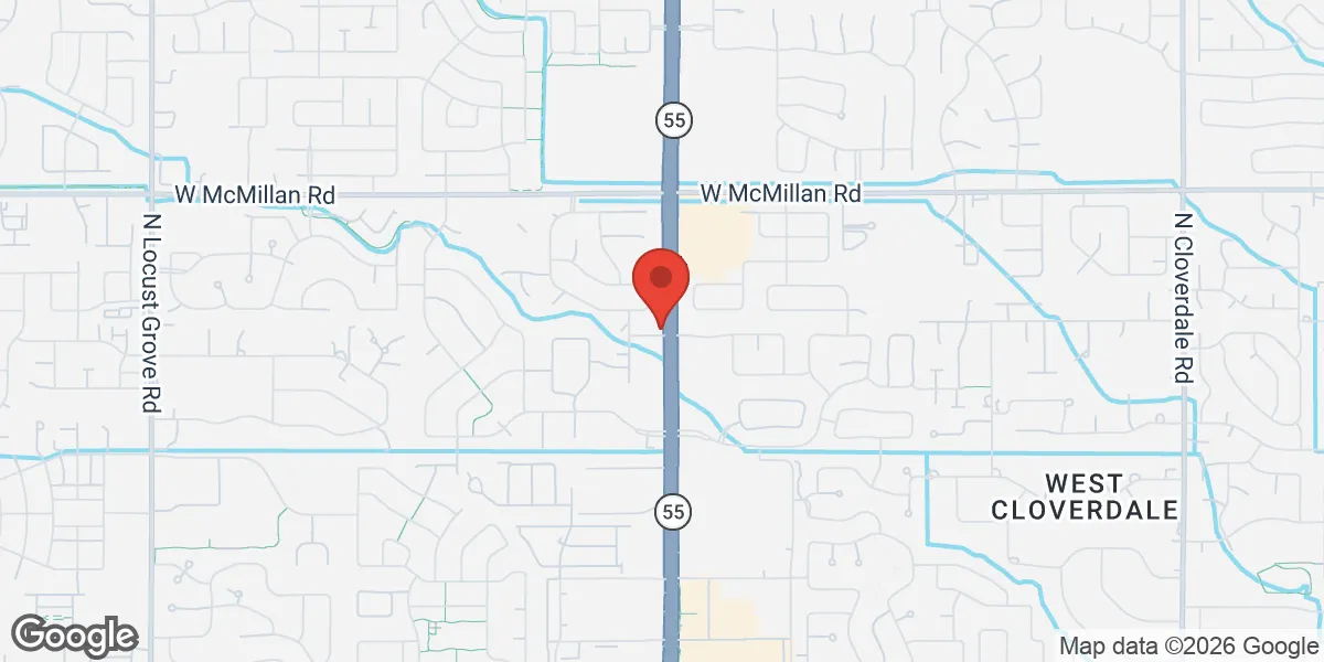 Map showing Harmony HealthSpan – Hormone Health location