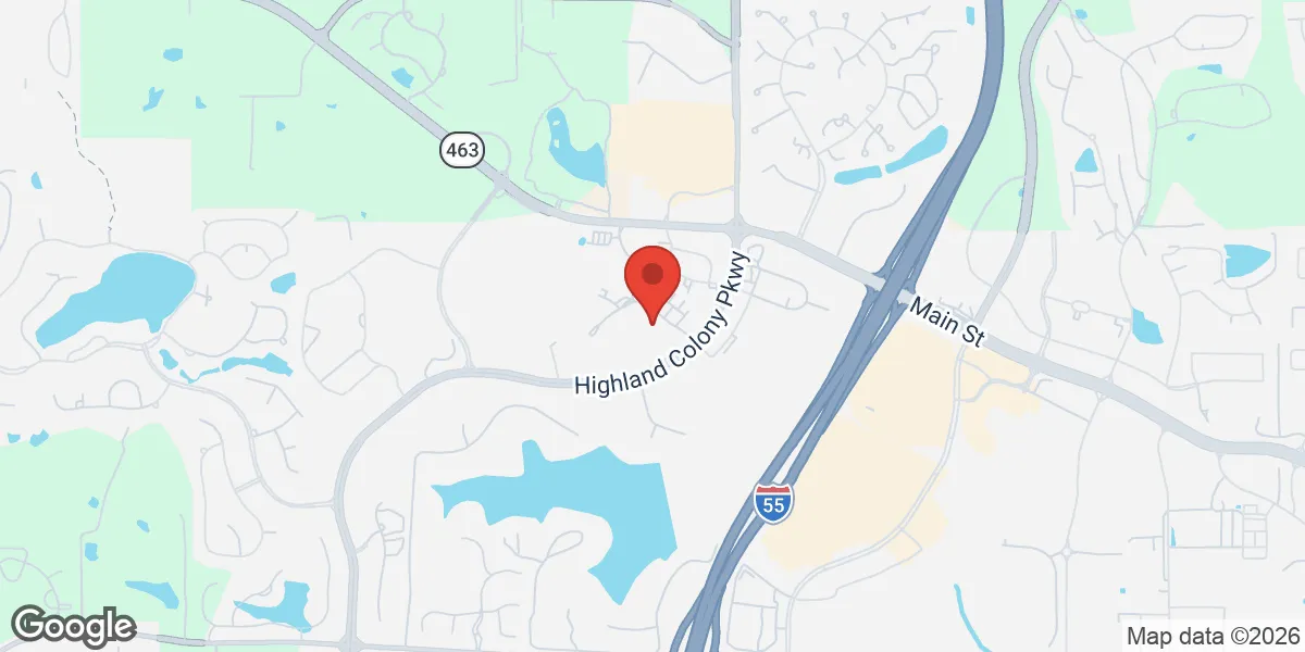 Map showing The Men's Clinic - Madison location