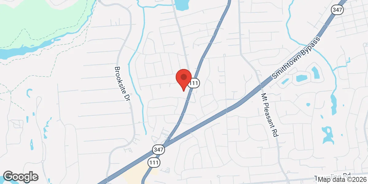 Map showing Prime Health HRT Solutions - TRT & Weight Loss Clinic Smithtown location