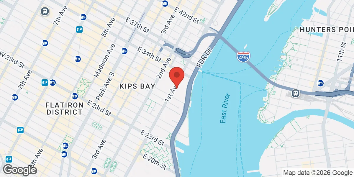 Map showing The Men’s Health Initiative location