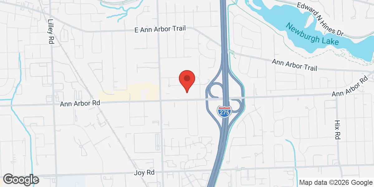 Map showing Gameday Men’s Health Plymouth location