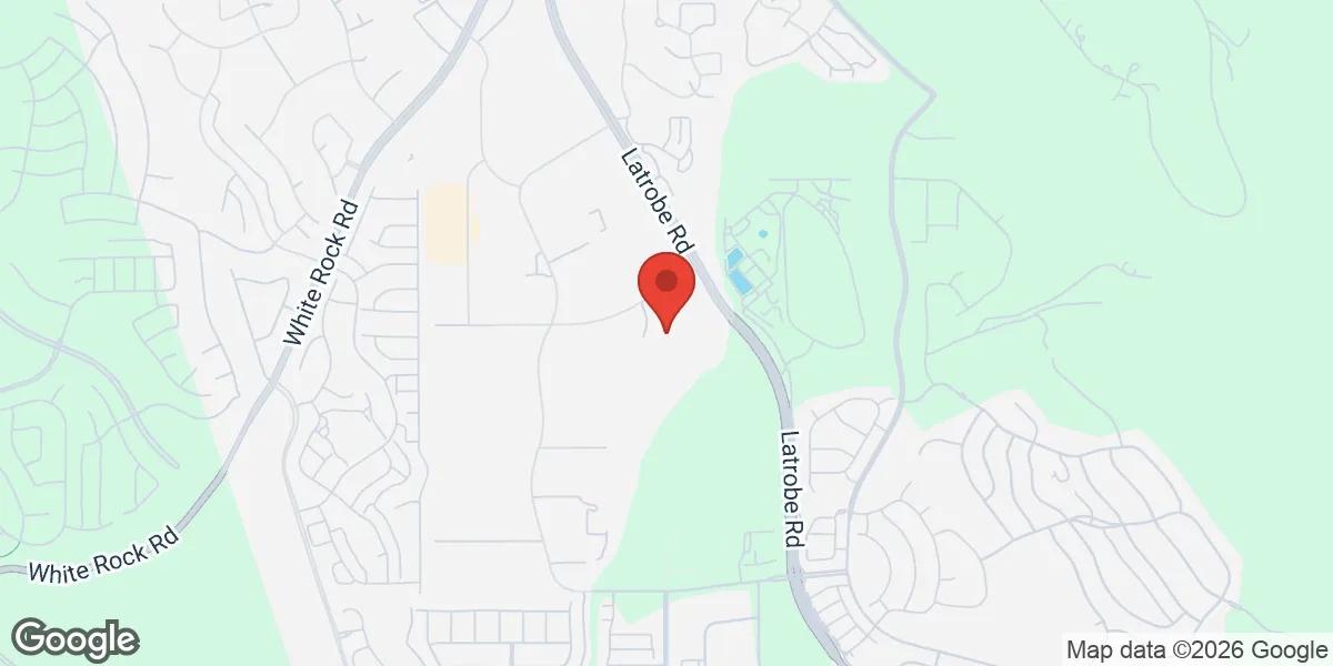 Map showing Gameday Men's Health El Dorado Hills TRT Clinic location
