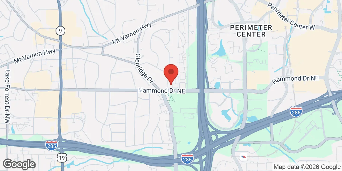 Map showing Total Body Therapy Of Georgia location