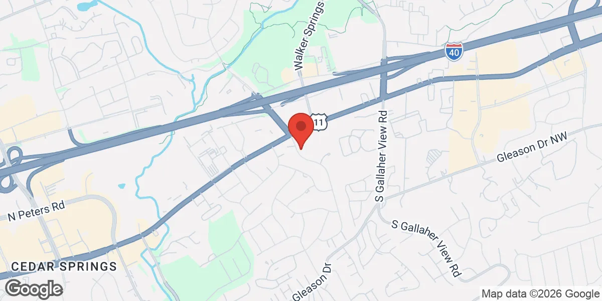 Map showing Regener8 Health and Wellness location