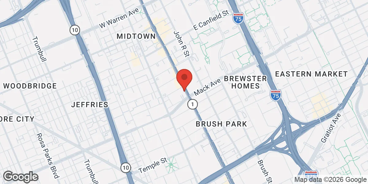 Map showing Advanced TRT Clinic location