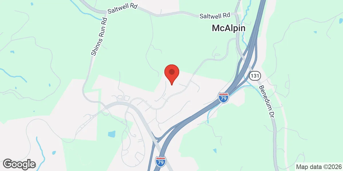 Map showing Bridgeport Wellness Center location