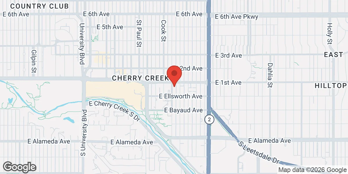 Map showing Denver Hormone Institute of Colorado | Hormone Health | Weight Loss location