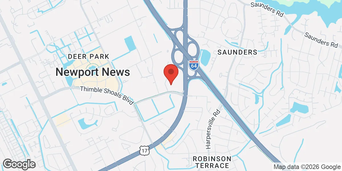 Map showing Men's Wellness Centers location