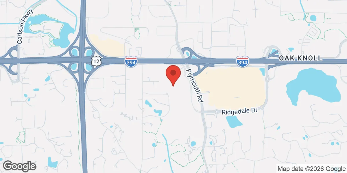 Map showing Relive Health Minnetonka location