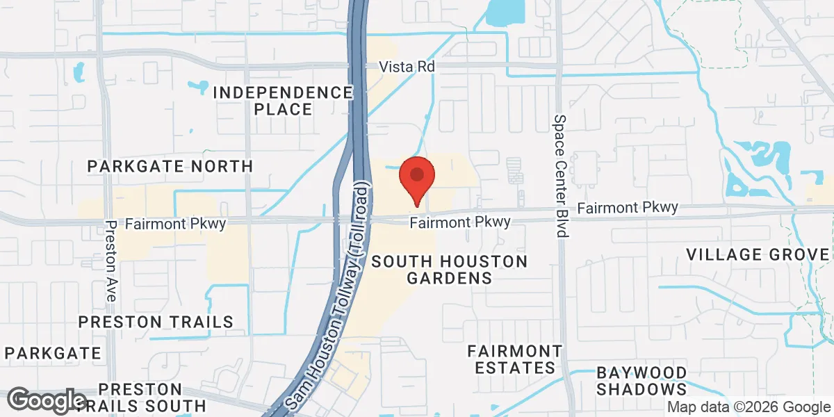 Map showing Men's T Clinic® - Pasadena location