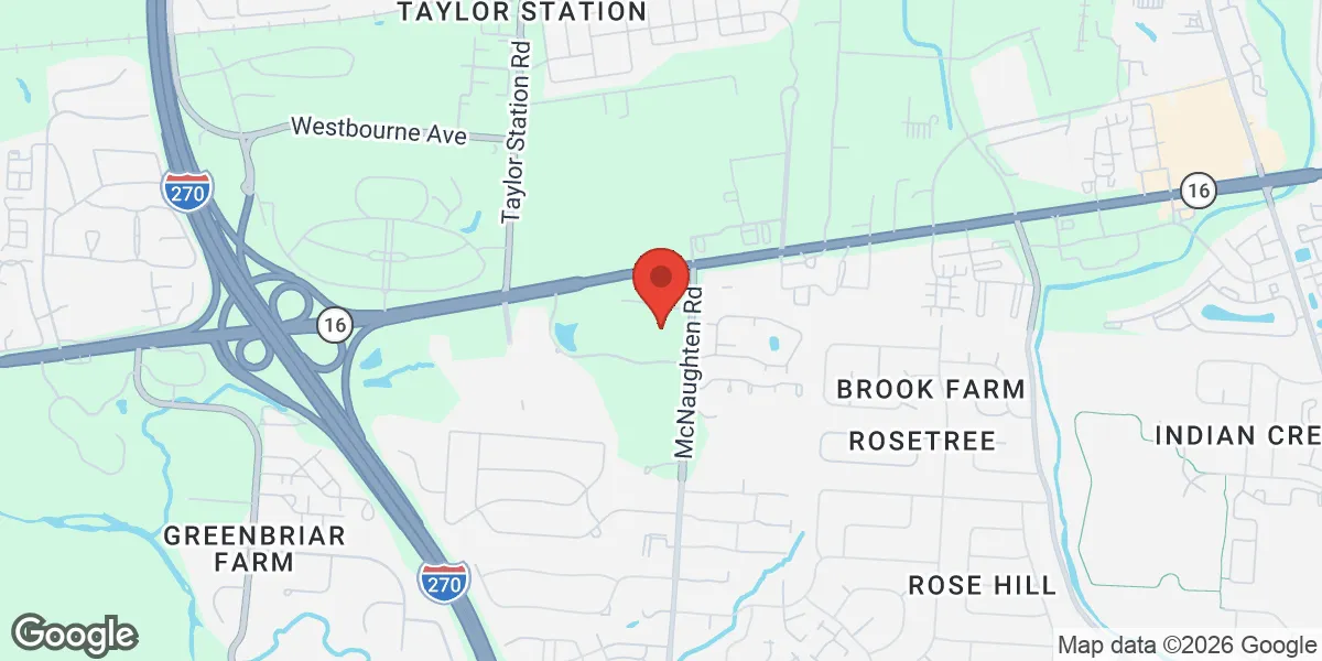 Map showing Gameday Men's Health location