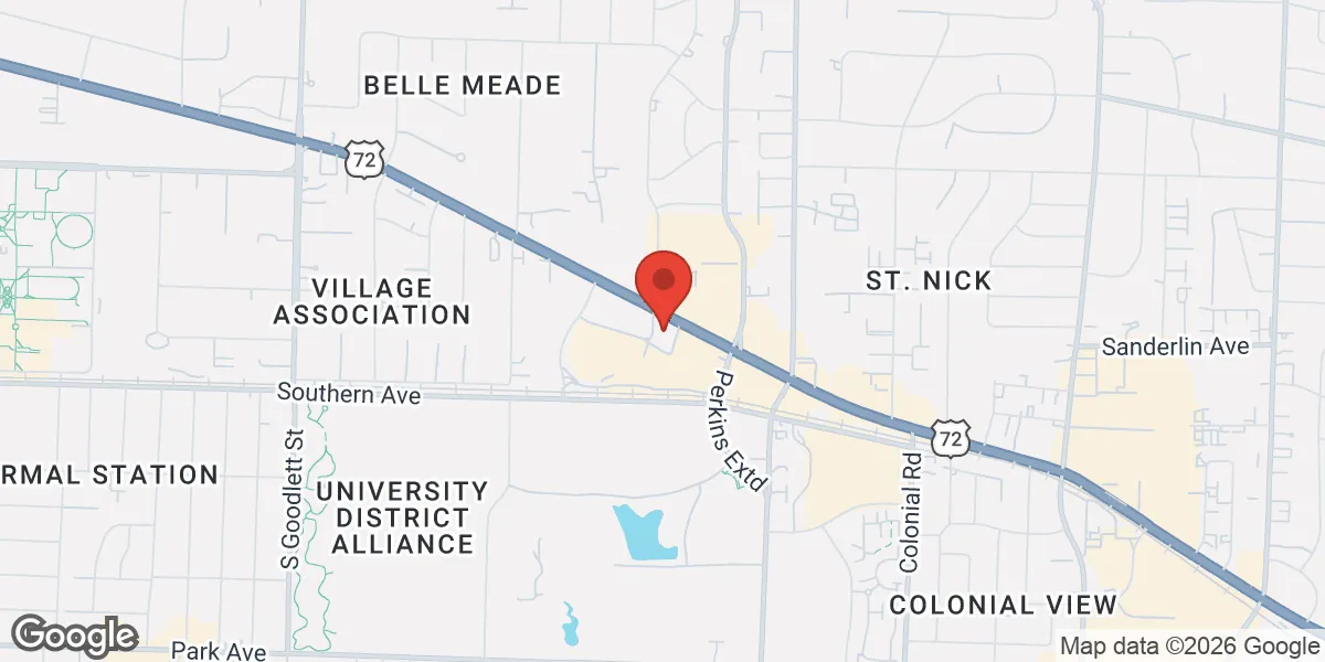 Map showing Ageless Men's Health location