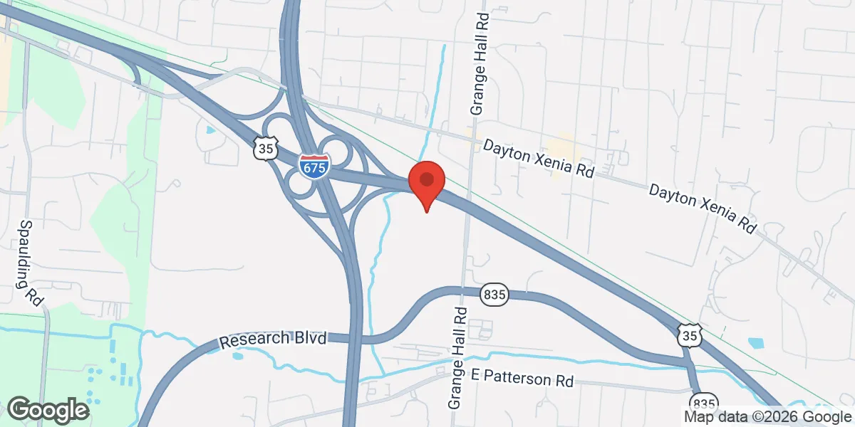 Map showing Tri-State Men's Health - Dayton location