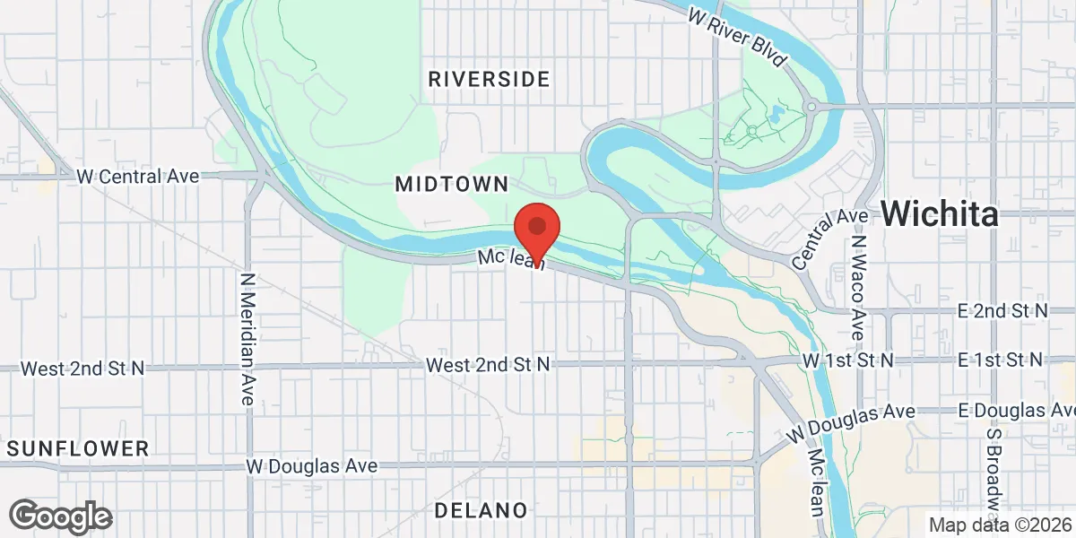 Map showing Empowering Wellness location