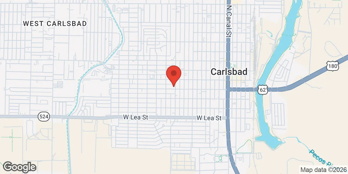 Map showing True Health location