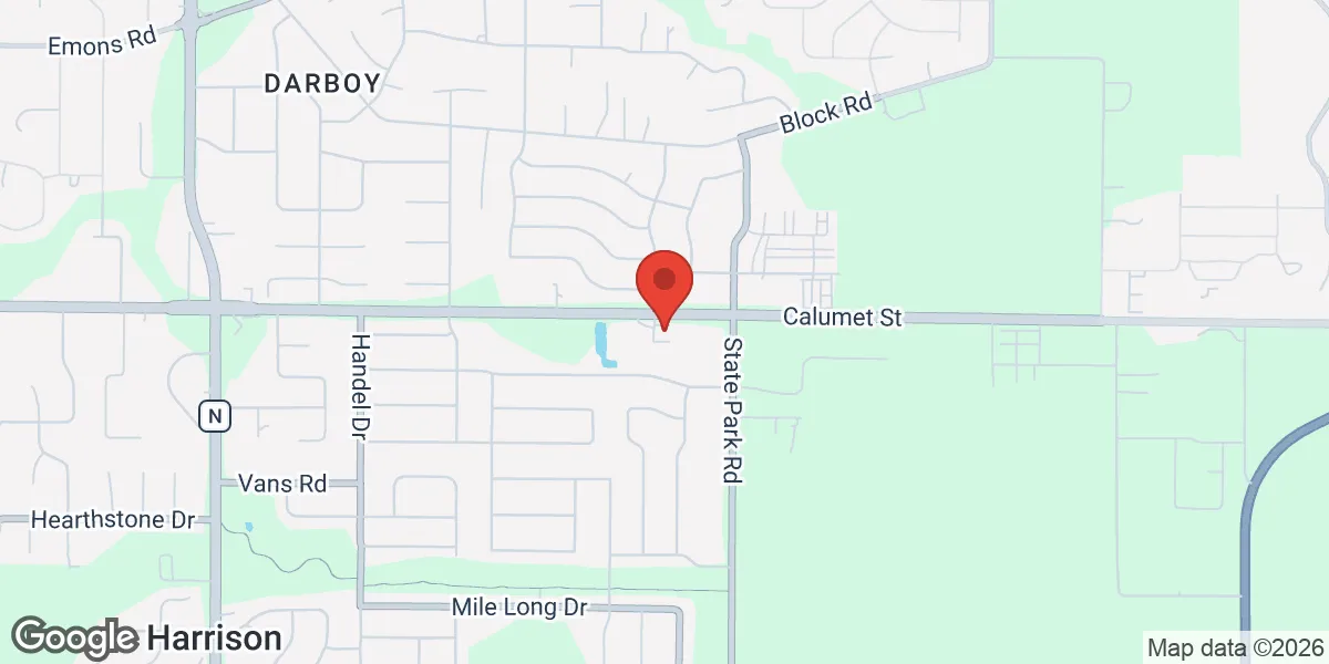 Map showing Mantality Health Green Bay, Wisconsin location