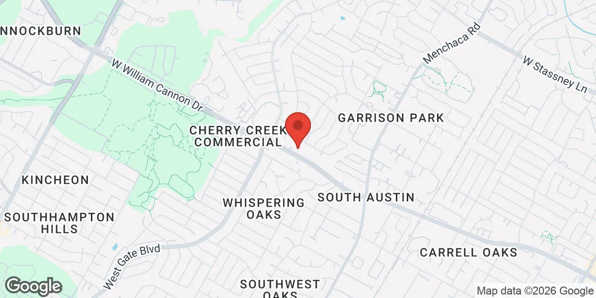 Map showing Low T Center South Austin | Men's Health & TRT Clinic location