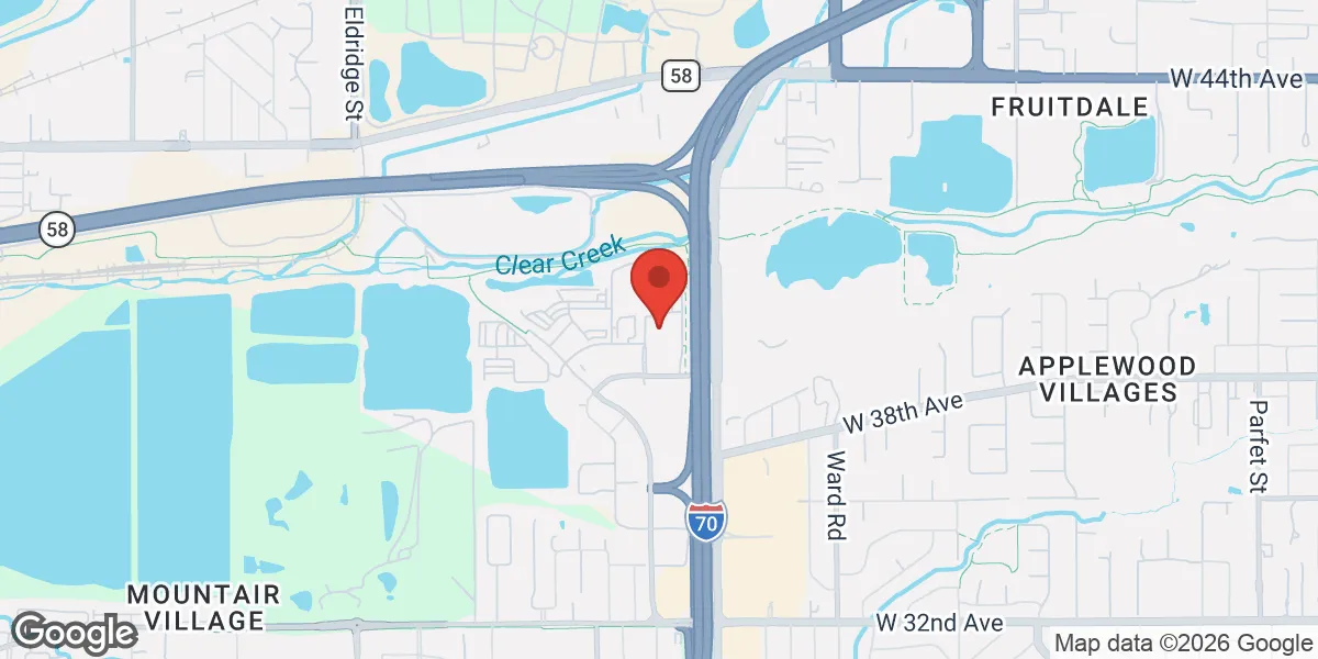 Map showing Restorative Health of Colorado location