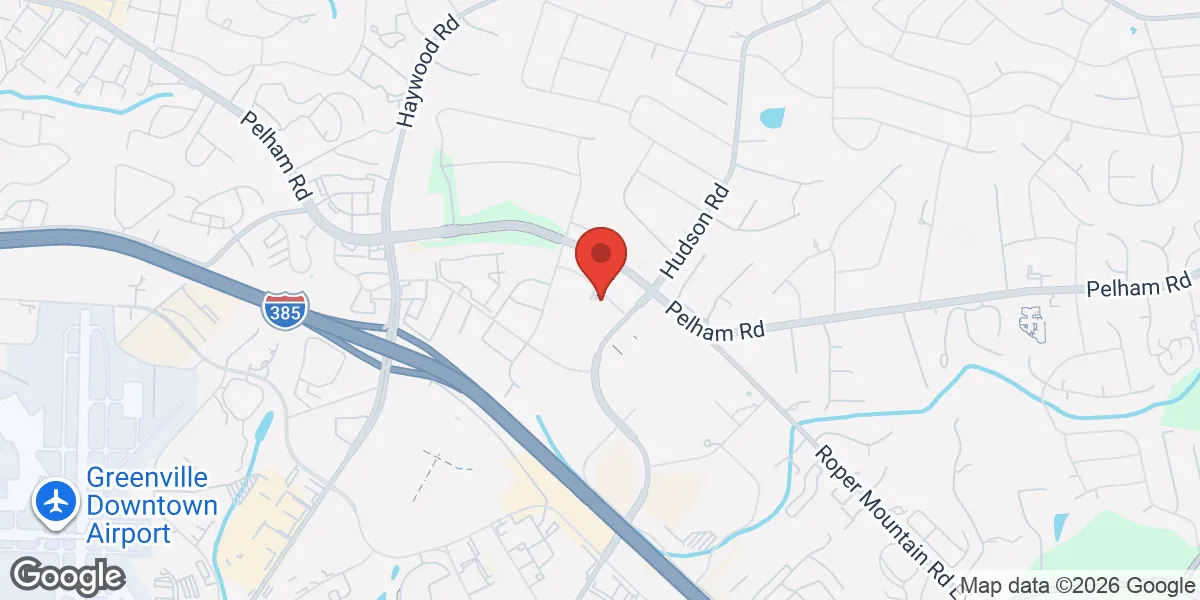 Map showing Lowcountry Male Clinic - Greenville, SC - TRT and Weight Loss Services location