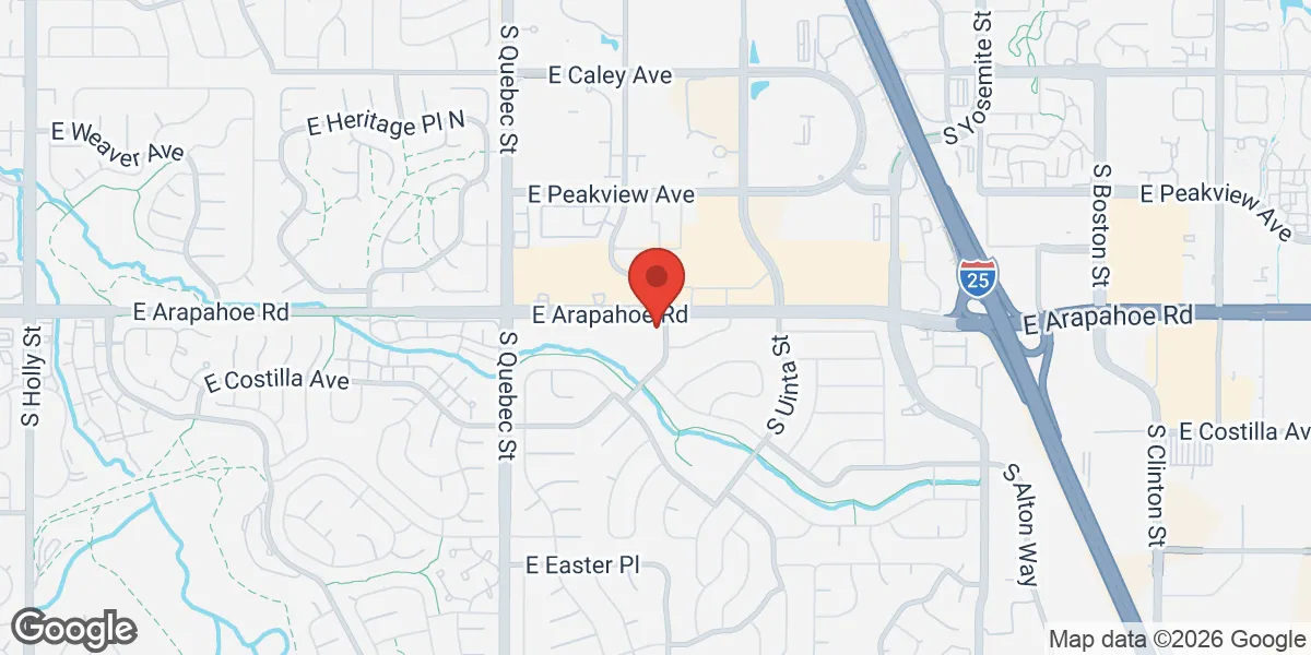 Map showing Castle Rock Hormone Health location