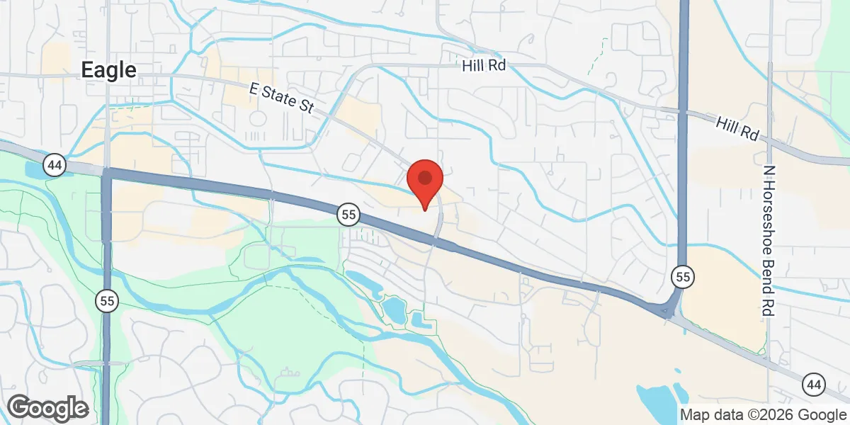 Map showing Ageless Men’s Health location