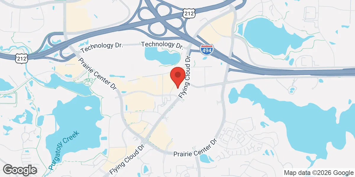 Map showing Lite Medical Clinic PLLC - Eden Prairie Chanhassen location