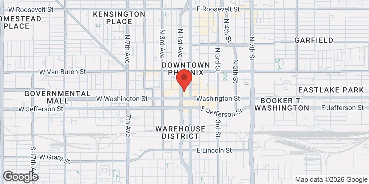 Map showing Valley Men's Health location