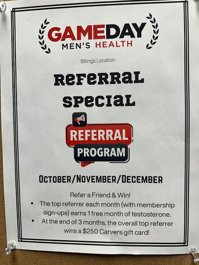 Gameday Men's Health Bozeman TRT, Weight Loss, ED Clinic photo 5