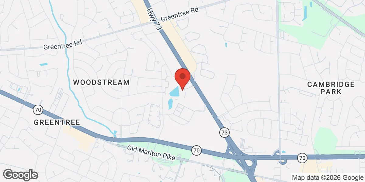 Map showing Thrivelab location