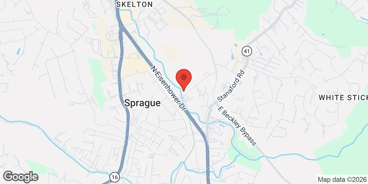 Map showing InShapeWV, LLC location