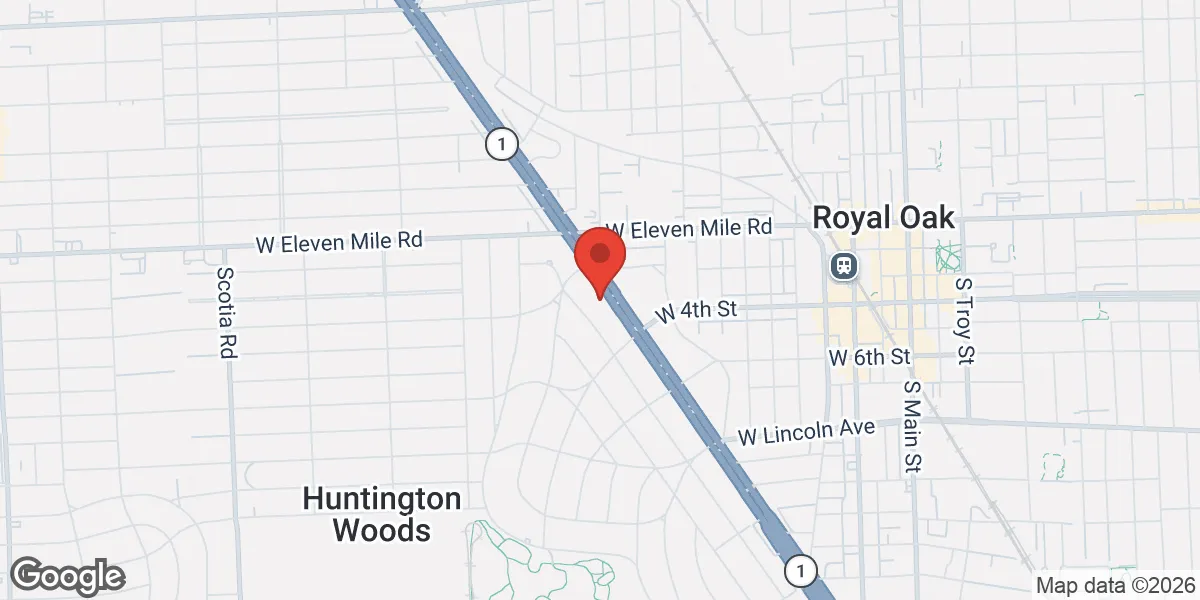 Map showing Michigan Vitality, PLLC location