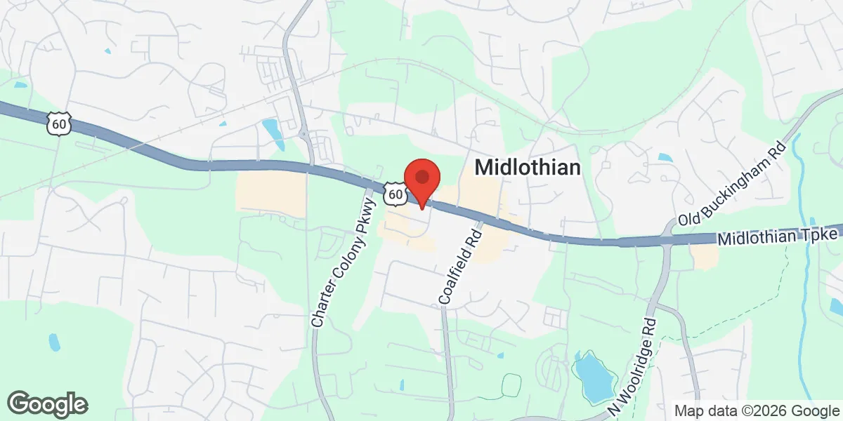 Map showing Royal TRT location