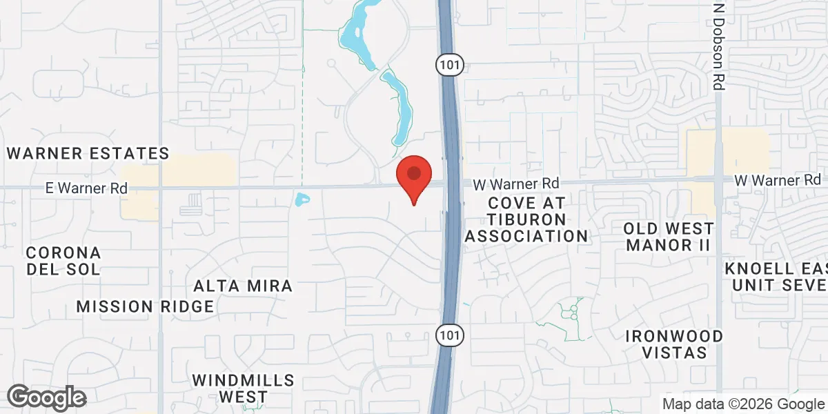 Map showing Ageless Men's Health location