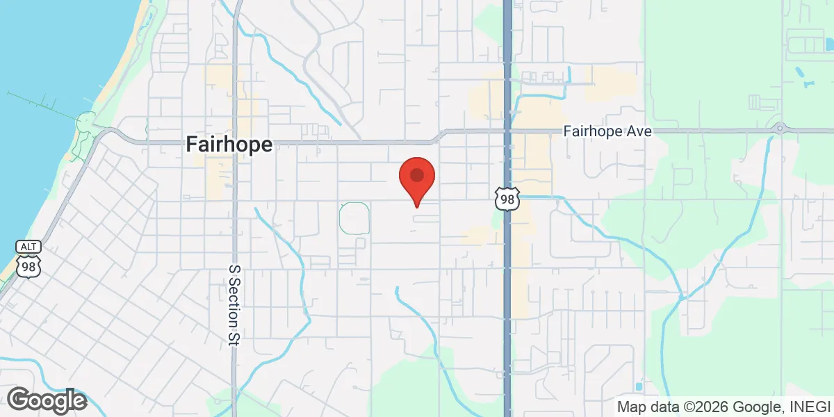 Map showing Renew Vitality Testosterone Clinic Of Fairhope location