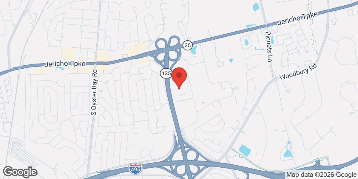 Map showing Prime Health HRT - TRT & Weight Loss Clinic of Long Island location