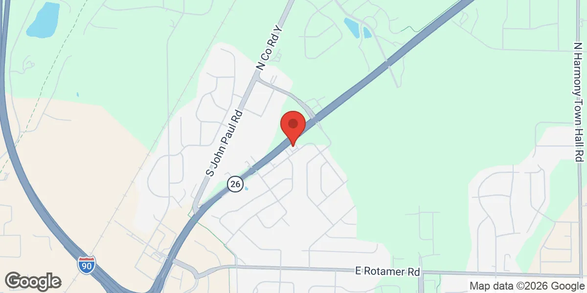 Map showing Priority Health location