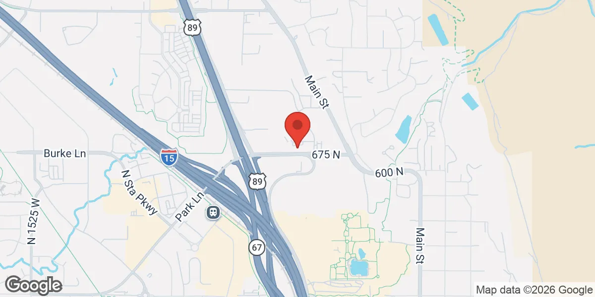 Map showing Ageless Men's Health location