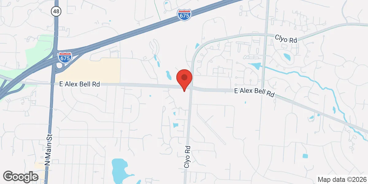 Map showing Synergistic Health Centers location